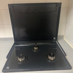 コンロカバー　ブラック　無料　の画像
