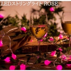 未使用　DACH デコレーションライト　ガーランド　ローズの画像