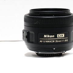 美品✨ ❤️単焦点レンズ❤️ ニコン AF-S 35mm f1.8 単焦点レンズの画像