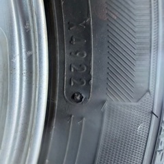 軽自動車スタッドレス　14インチ　4本バリ溝の画像