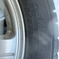 軽自動車スタッドレス　14インチ　4本バリ溝の画像