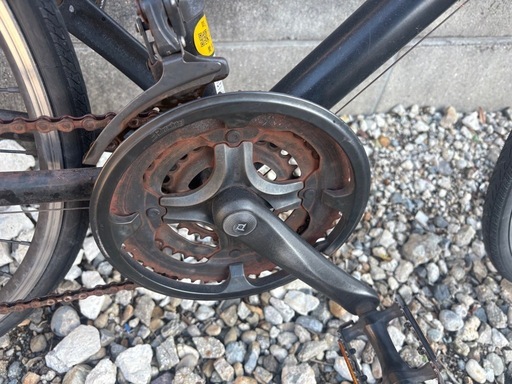 最新 アルミフレーム クロスバイク 700C｜パンクなし・ブレーキOK走行