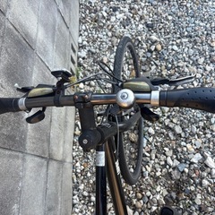 アルミフレーム クロスバイク 700C｜パンクなし・ブレーキOK走行可・現状渡しの画像