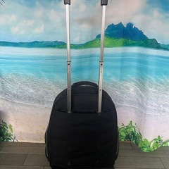 elle golf キャラクター刺繍 バッグ 黒の画像