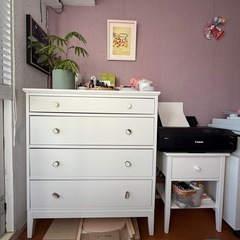 2個セットIKEAチェスト良品お譲りしますの画像