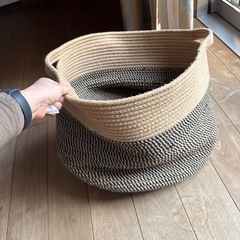収納かごの画像