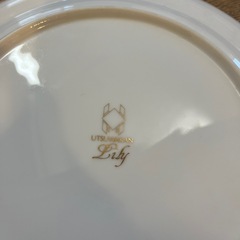 お花が綺麗な大皿　27cmの画像