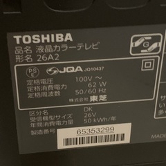 液晶テレビの画像