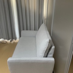 ニトリ　2人がけソファの画像