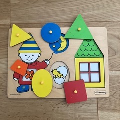 ボーネルンド　型合わせ　0-2歳　知育玩具　おもちゃの画像