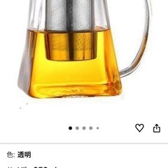 ガラスティーポット 950mlの画像