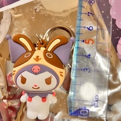 クロミちゃんケース 、キーホルダー2個の画像