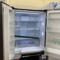 🌟ミラー扉🌟Panasonic/パナソニック🌟450Lフレンチドア冷蔵庫🌟NR-F453HPX-X🌟2017年製🌟日本製🌟7702の画像