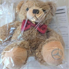 メルセデスベンツ　テディベアクマのぬいぐるみbag付き
の画像