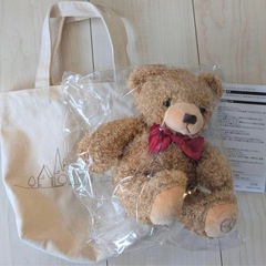 メルセデスベンツ　テディベアクマのぬいぐるみbag付き
の画像