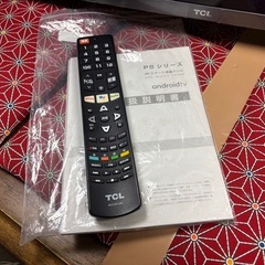 TCL 43V型 Android TV 4K液晶テレビ 43P8B美品の画像