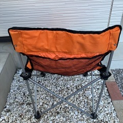 アウトドアチェア　キャンプチェア　　LIPNER　　スリムチェア　ロゴスの画像