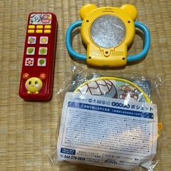 わんわんうーたん音が鳴るおもちゃ　しまじろう歯磨きミラー　アンパンマンポシェットの画像