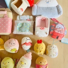 すみっコぐらし　てのりぬいぐるみの画像