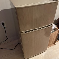 90L 冷蔵庫 ほぼ未使用 箱無しの画像