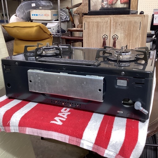 万代店　リンナイ　ガステーブル　都市ガス　RTS61AWKR-L