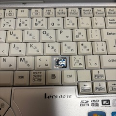 ジャンク panasonic レッツノートCF-S9JYF1DC   の画像