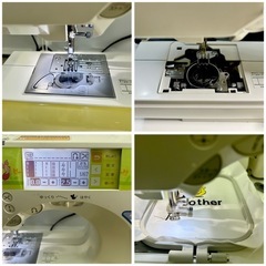 中古 ブラザー 刺繍ミシン innovis イノヴィス P100a 刺繍機付きの画像