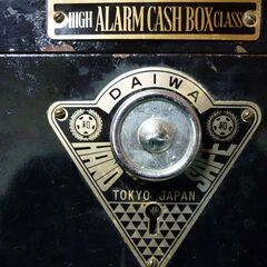 【手提げ金庫】昭和レトロ　大和手提げ金庫　鍵無し　ダイヤル式の画像