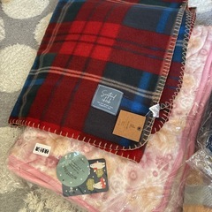 スリッパ&ブランケットの画像