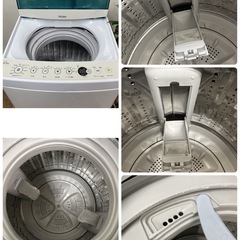 R063 ☀️ Haier 洗濯機 （洗濯4.5㎏) 19年製 JW-C45A ⭐ 動作確認済 ⭐ クリーニング済の画像