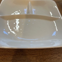真っ白なランチプレート　2枚セット の画像
