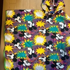 ディズニーフリースポンチョ大人用の画像