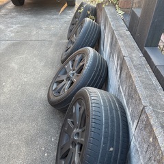 三菱デリカ純正ホイールの画像