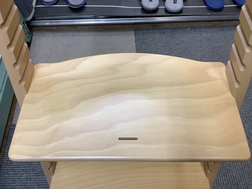 【リサイクルサービス八光】幅46㎝　①STOKKE ストッケ トリップトラップ ベビーチェア　ナチュラル