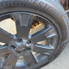 三菱デリカ純正ホイールの画像