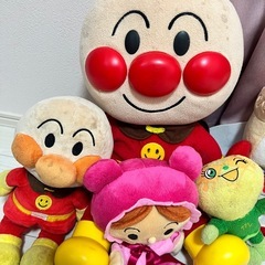 アンパンマン　ぬいぐるみ色々まとめての画像