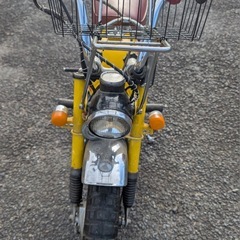 ホンダモンキーZ50J-JI型/リアBOX-フロントキャリア取付の画像