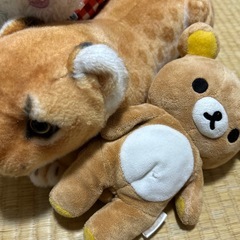 ぬいぐるみセット　差し上げますの画像