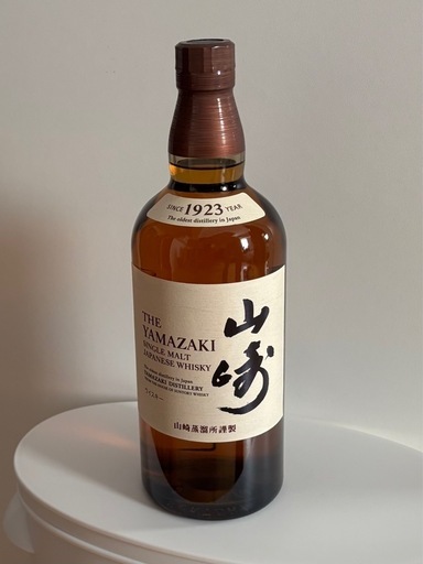 山崎　whisky　700ml サントリーシングルモルトウイスキー