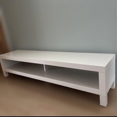 IKEA 160センチ　ローボード ホワイトの画像