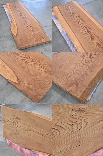 高級 杉無垢材 一枚板 オイル塗装済 天板 甲 DIY ダイニングテーブル
