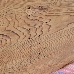 高級 杉無垢材 一枚板 オイル塗装済 天板 甲 DIY ダイニングテーブルの画像