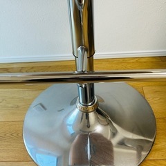 カウンターチェア　ホワイト 2個セットの画像