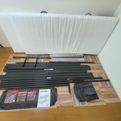 IKEA TUFFING 2段ベッド＋マットレス2枚付の画像