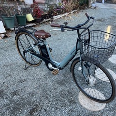 【走行10km未満】26インチ電動アシスト自転車（折りたたみ可）平塚市の画像