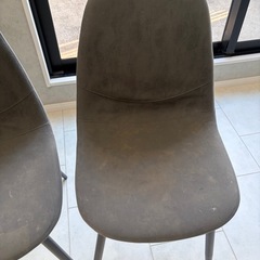 ダイニングチェア　2脚の画像