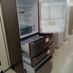 リユースのサカイ栃木店★ジモティ割あり★ SHARP 冷蔵庫 SJ-MW46J 457L 22年製 動作確認／クリーニング済み TC12182の画像