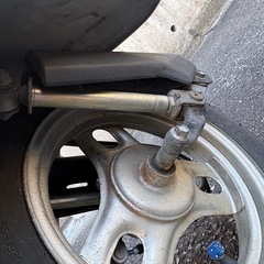 ホンダ af24 タクト レストアベース 不動 原付の画像