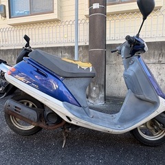 ホンダ af24 タクト レストアベース 不動 原付の画像