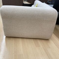 A-1028【リユースのサカイ野々市店】ジモティ来店特価‼ jコーナーソファ ベージュ ※クリーニング済みの画像